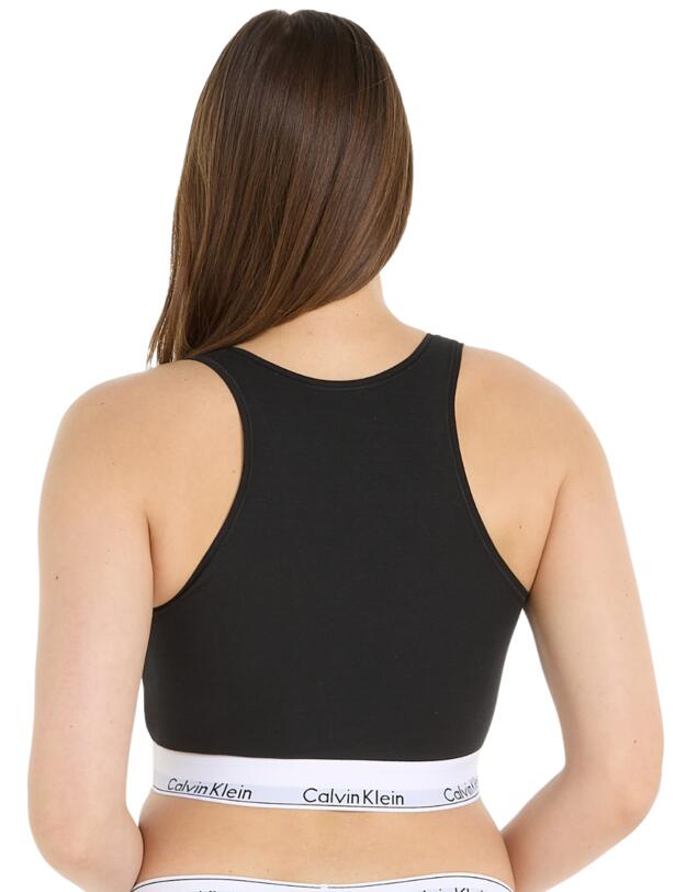 Calvin Klein Modern Cotton Unlined Bralette Black 