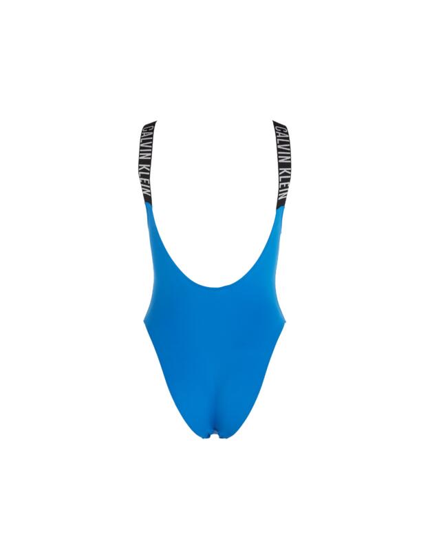 Calvin Klein Intense Power Scoop Back One Piece Dynamic Blue
