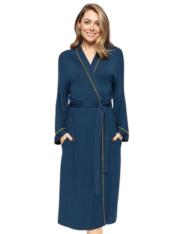 Cyberjammies Verity Dressing Gown Teal Blue