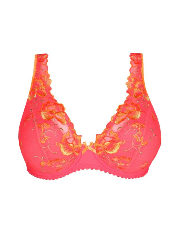 Prima Donna Devdaha Half Padded Plunge Bra Tropicana