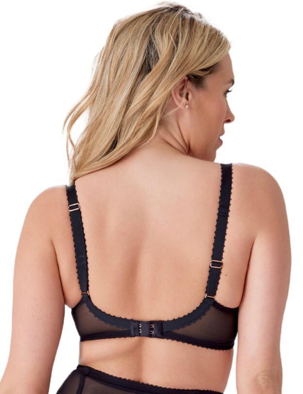 Gossard VIP Taboo Balcony Bra Black