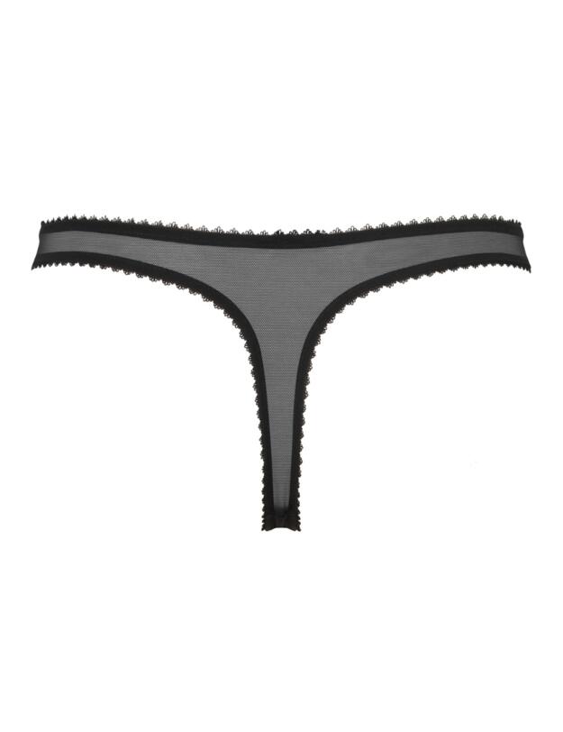 Gossard VIP Taboo Thong Black