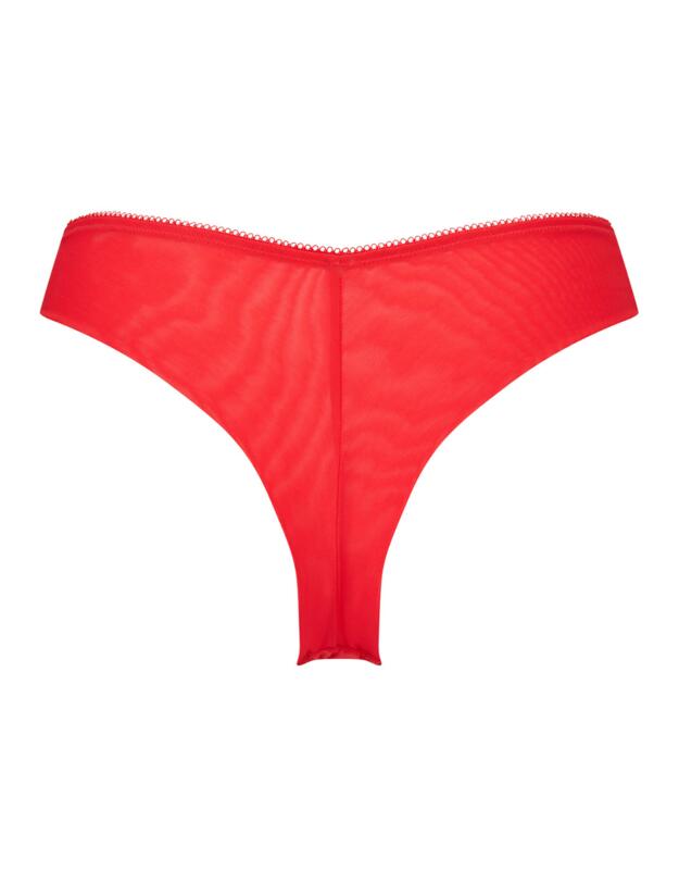 Gossard VIP Audacious Brazilian Brief Red