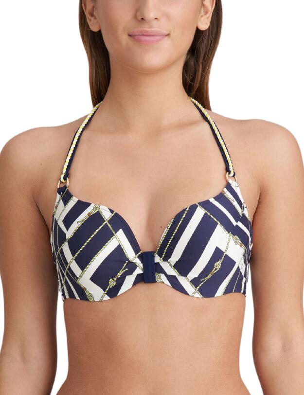 Marie Jo Saranji Heartshape Padded Bikini Top Majestic Blue 