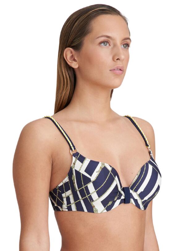 Marie Jo Saranji Heartshape Padded Bikini Top Majestic Blue 