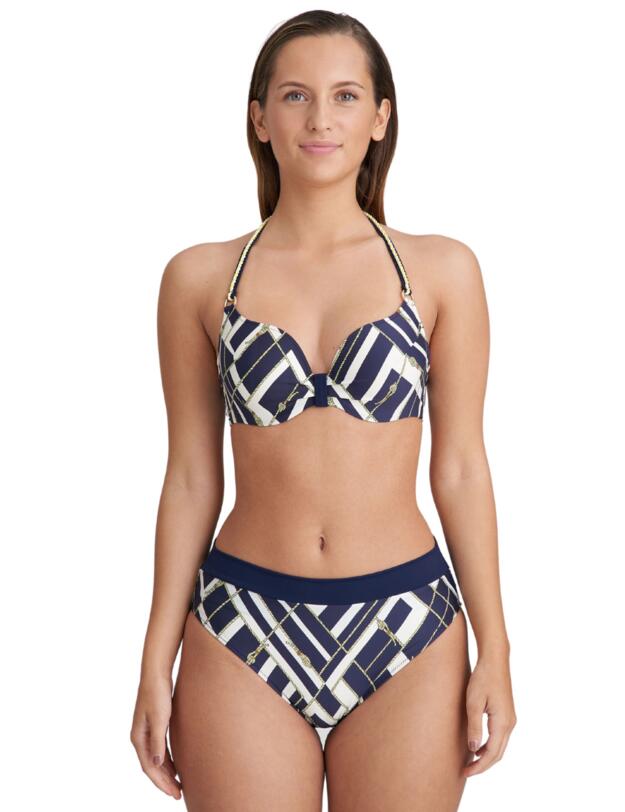 Marie Jo Saranji Heartshape Padded Bikini Top Majestic Blue 