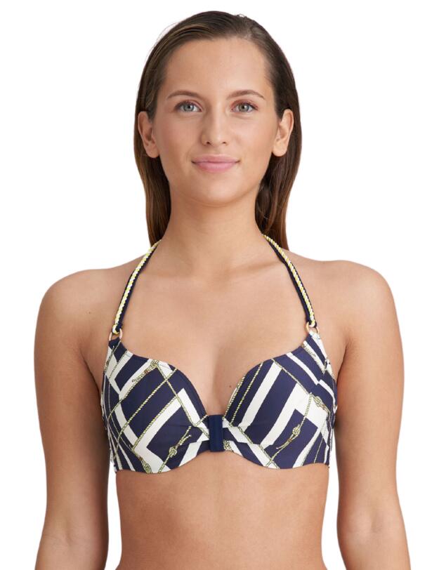 Marie Jo Saranji Heartshape Padded Bikini Top Majestic Blue 