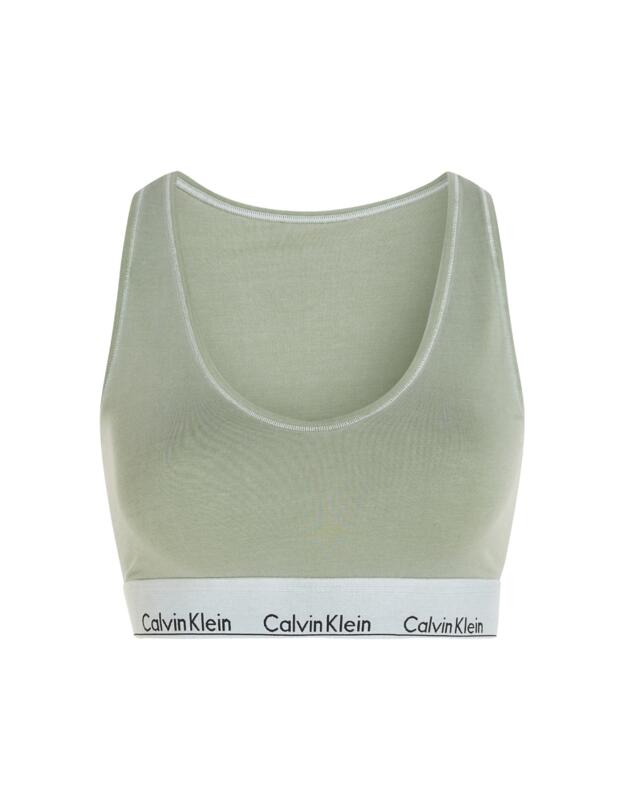 Calvin Klein Modern Cotton Bralette Eco Green