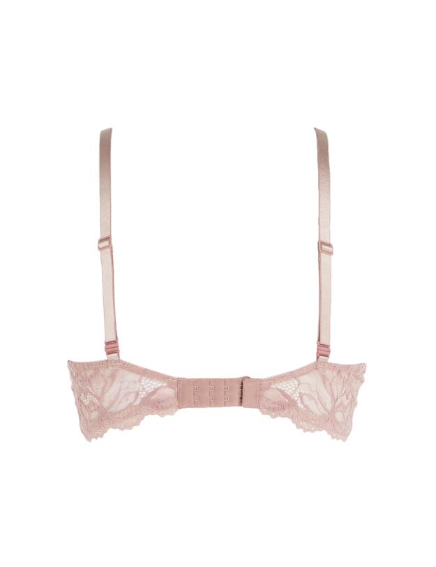 Calvin Klein Seductive Comfort Demi Lift Bra Woodrose