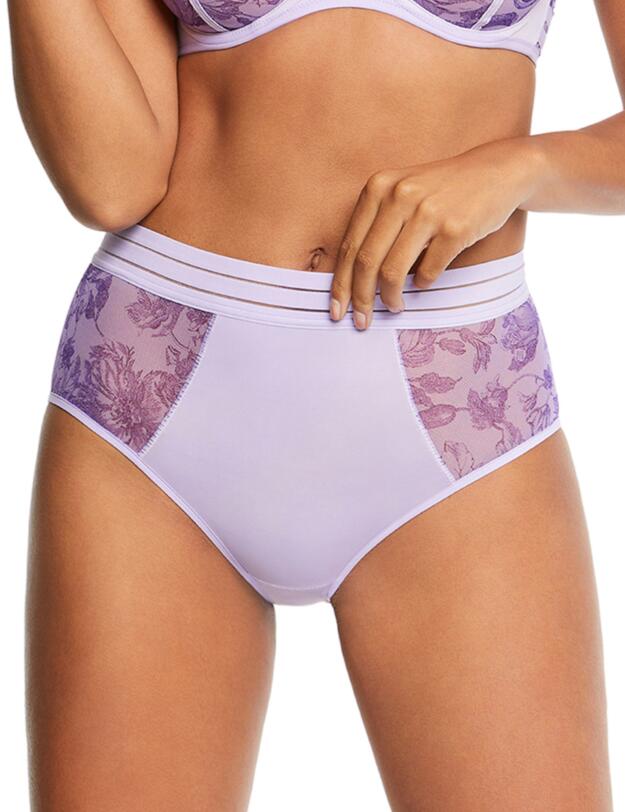 Maison Lejaby Nufit Garden High Waisted Brief Gravure Pensee