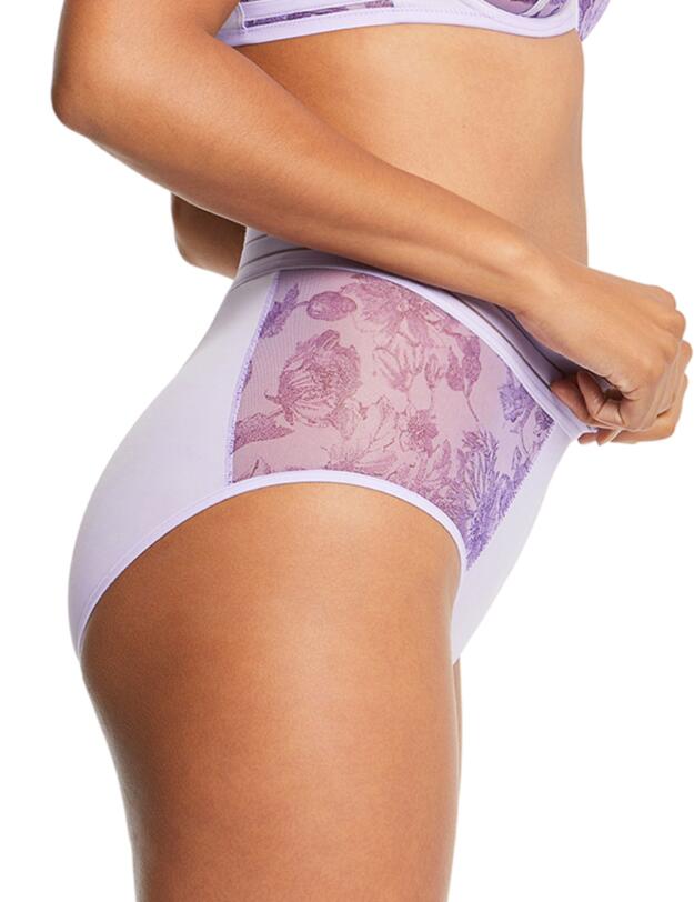 Maison Lejaby Nufit Garden High Waisted Brief Gravure Pensee
