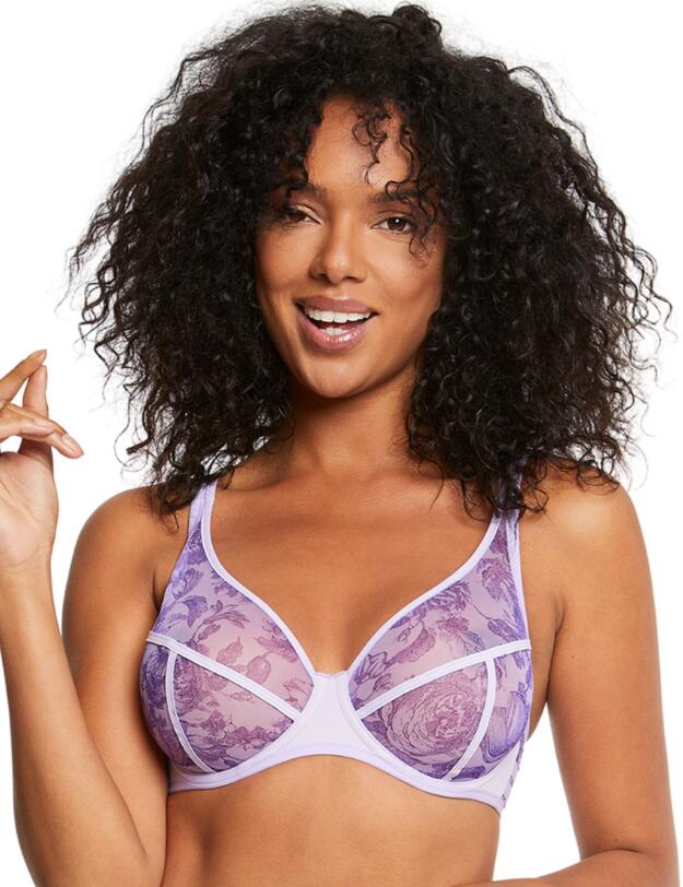 Maison Lejaby Nufit Garden Three Section Bra Gravure Pensee