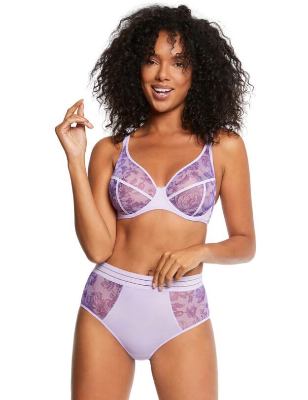 Maison Lejaby Nufit Garden Three Section Bra Gravure Pensee