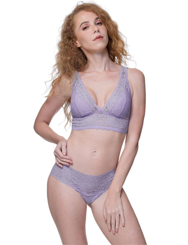 Dorina Lana/Eco Brief 3 Pack Purple/Beige/Ivory