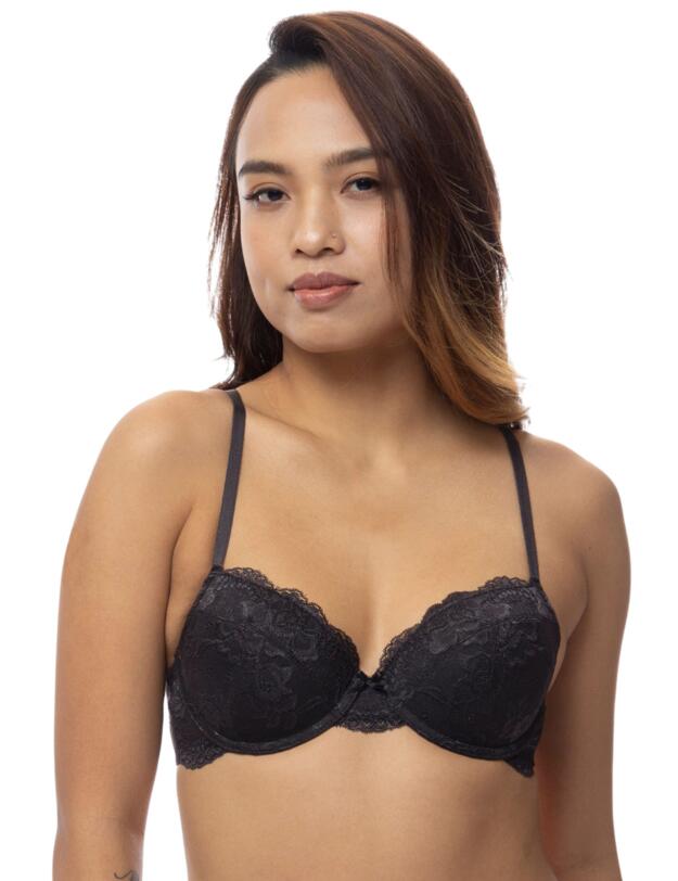Dorina Lianne Lightly Padded Demi Bra Black
