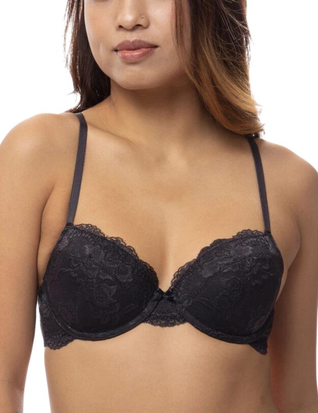 Dorina Lianne Lightly Padded Demi Bra Black