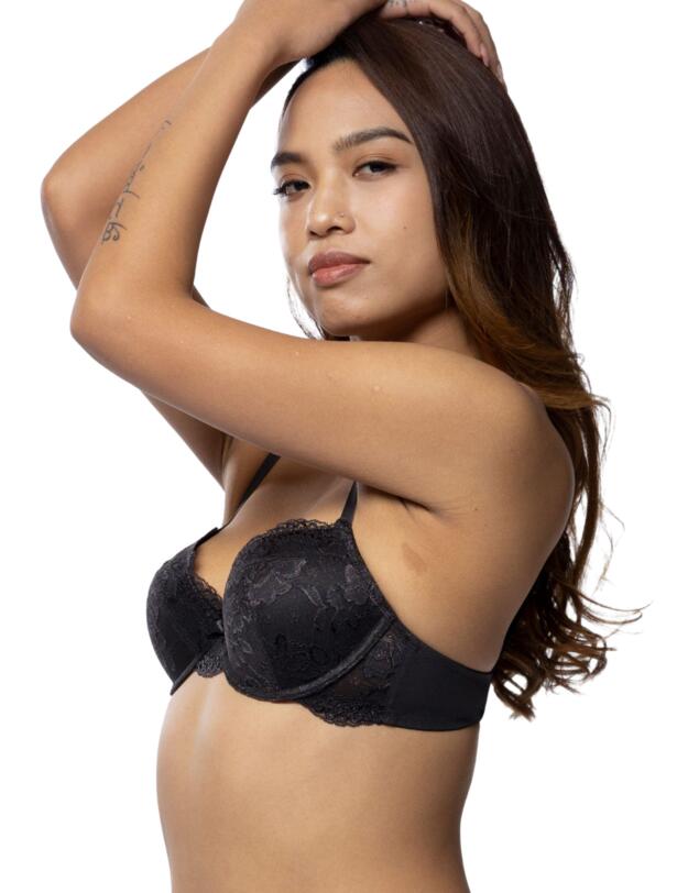 Dorina Lianne Lightly Padded Demi Bra Black