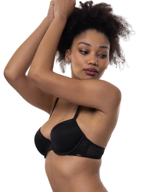 Dorina Louise/Eco Lightly Padded Demi Bra Black/Beige
