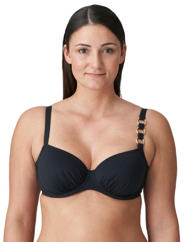 Prima Donna Damietta Full Cup Bikini Top Black 