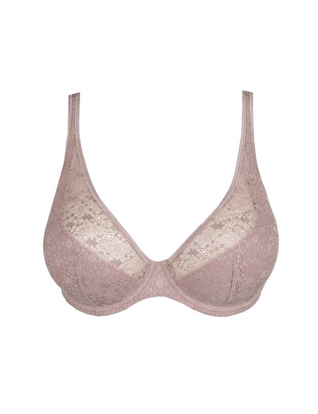 Prima Donna Twist Epirus Half Padded Plunge Bra Bois De Rose