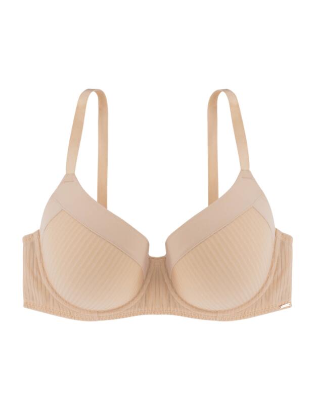 Dorina Carmen/Eco Lightly Padded Demi Bra Beige