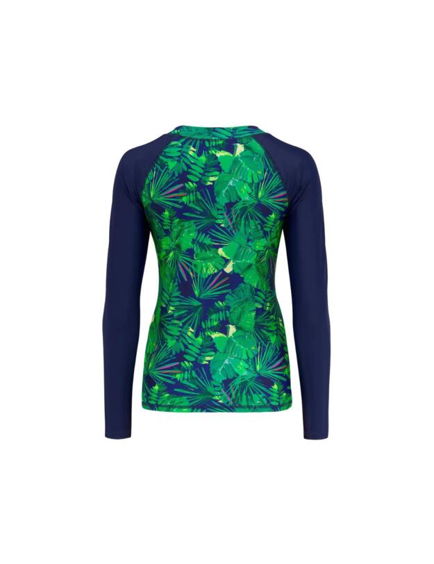 Pour Moi Pacific Beach Swim Top Navy Fern
