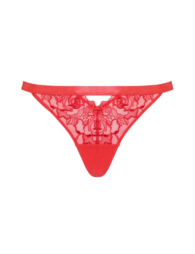 Curvy Kate Stand Out Thong Fiery Red