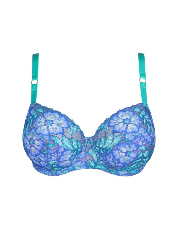 Prima Donna Twist Morro Bay Full Cup Bra Mermaid Blue