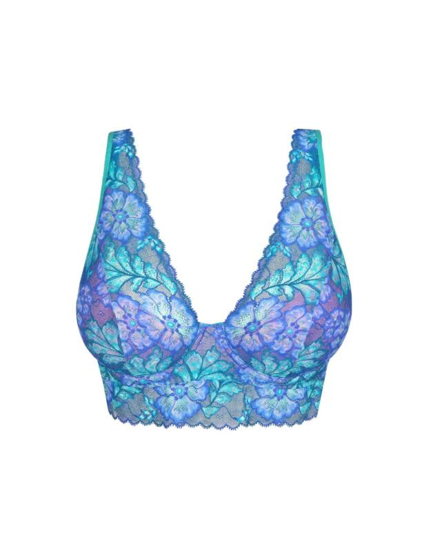 Prima Donna Twist Morro Bay Plunge Bra Mermaid Blue