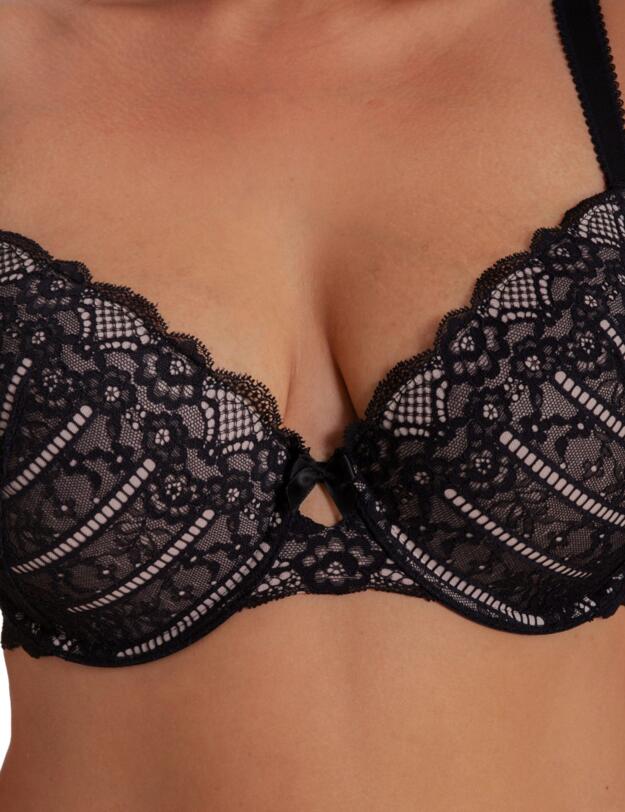 Dorina Celine Full Cup Bra Black 