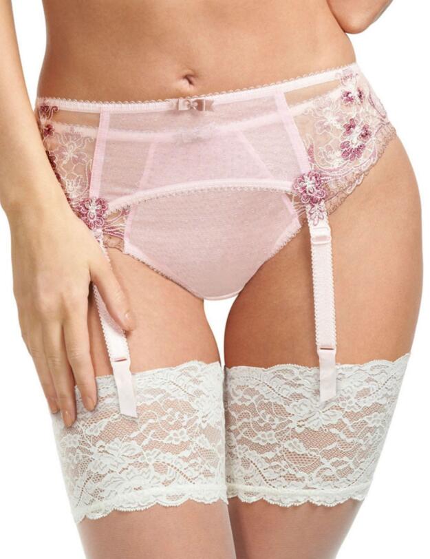 2938 Fantasie Melissa Suspender Belt Soft Pink - 2938 Suspender