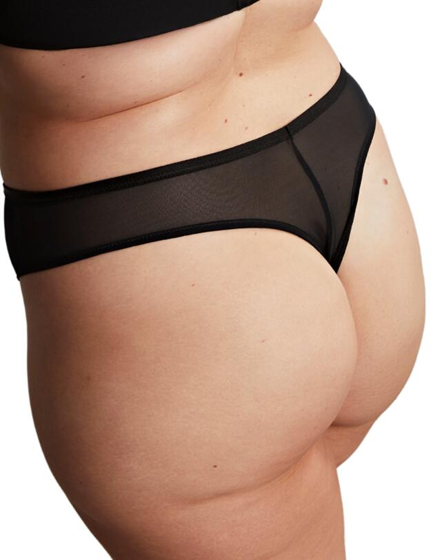 Sculptresse by Panache Josephine Thong  Black/Latte