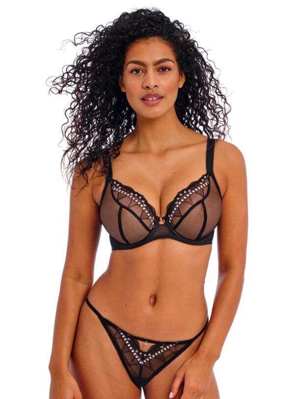 Freya Loveland Plunge Bra Boudoir Noir