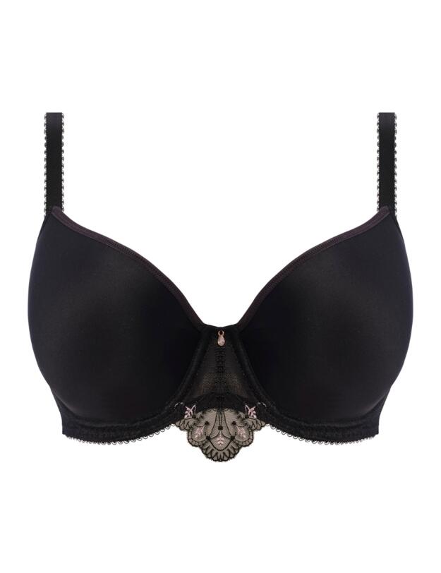 Freya Loveland Plunge T-Shirt Bra Boudoir Noir