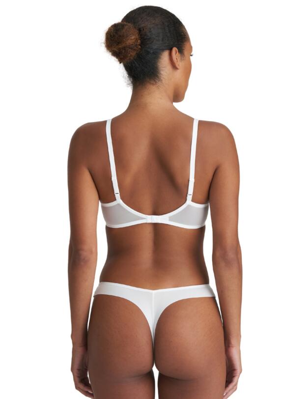 Marie Jo Leda Thong White 
