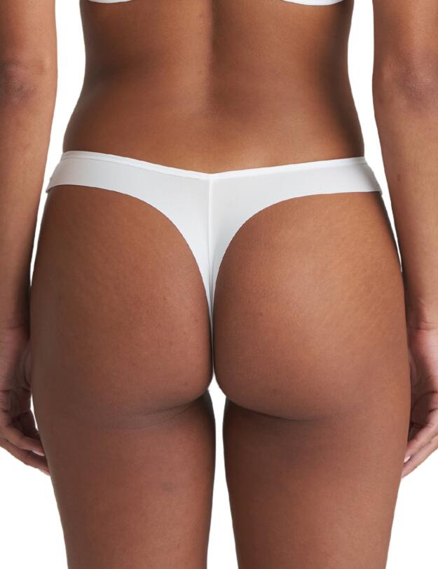 Marie Jo Leda Thong White 