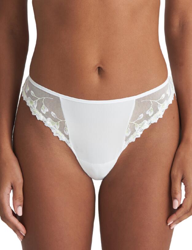 Marie Jo Leda Thong White 