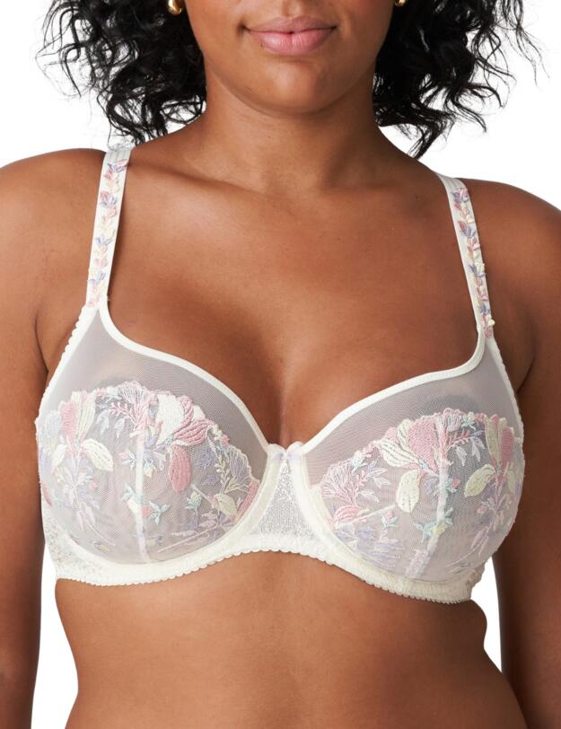 Prima Donna Mohala Balcony Bra Vertical Seam Vintage Natural