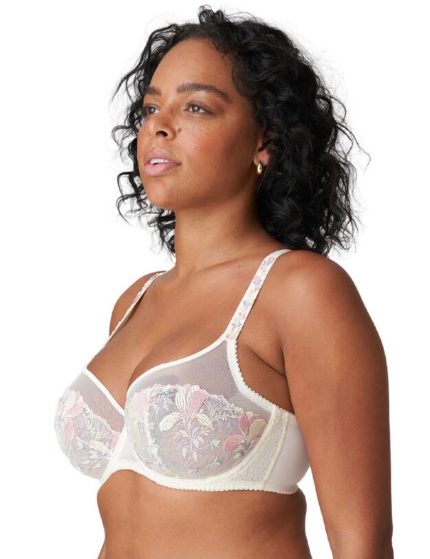 Prima Donna Mohala Balcony Bra Vertical Seam Vintage Natural