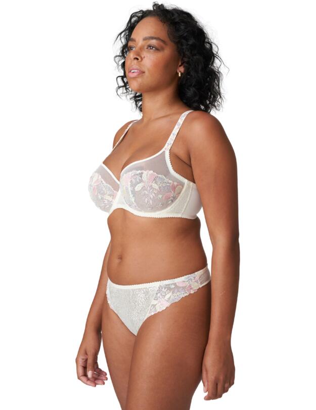 Prima Donna Mohala Balcony Bra Vertical Seam Vintage Natural