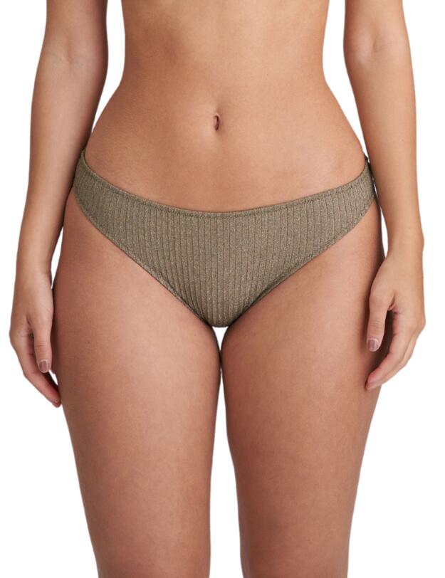Marie Jo Tinjis Rio Bikini Briefs Golden Olive