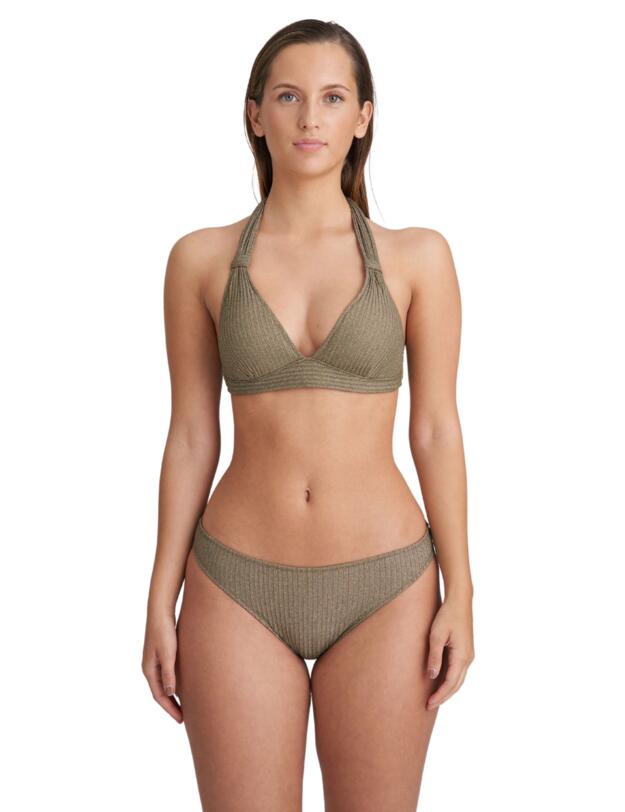 Marie Jo Tinjis Rio Bikini Briefs Golden Olive