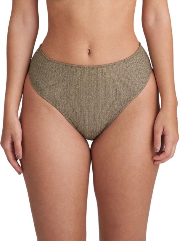 Marie Jo Tinjis Full Bikini Briefs Golden Olive