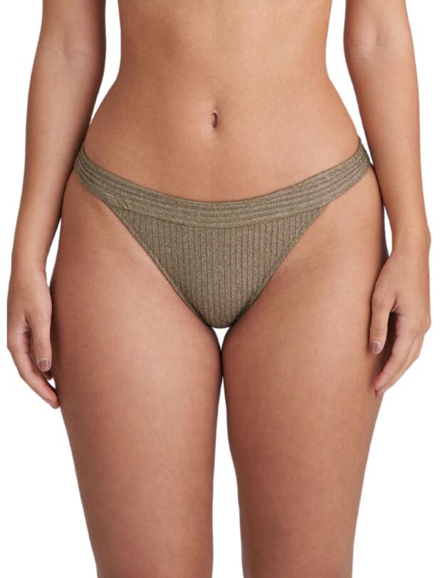 Marie Jo Tinjis Special Bikini Briefs Golden Olive