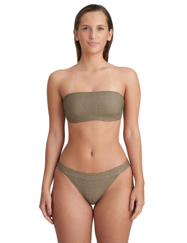 Marie Jo Tinjis Special Bikini Briefs Golden Olive