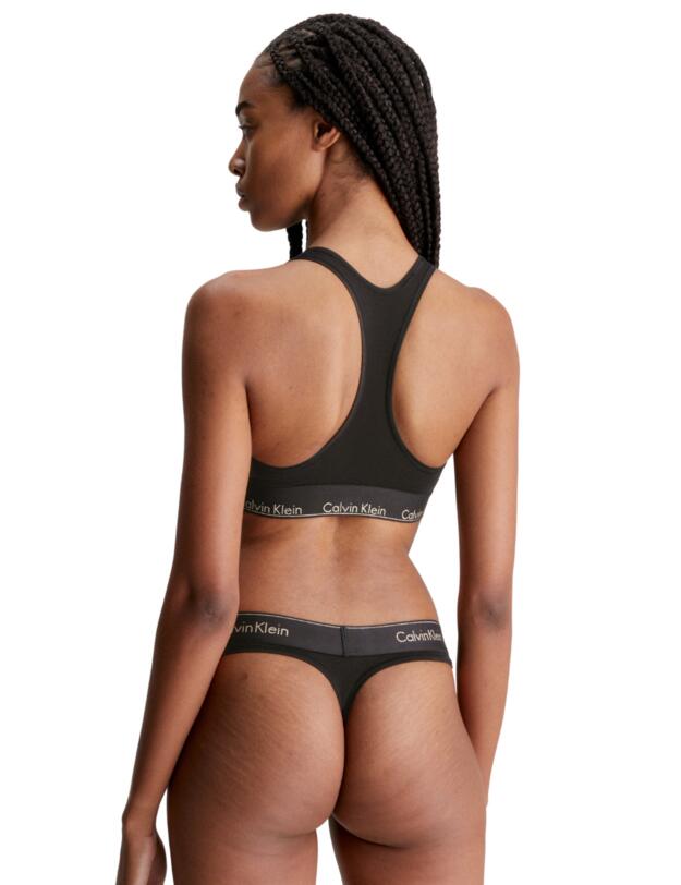  Calvin Klein Modern Cotton Holiday Lingerie Set Black