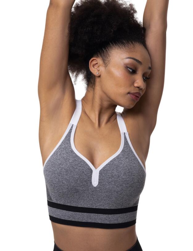 Dorina Stretch Sports Bra Grey