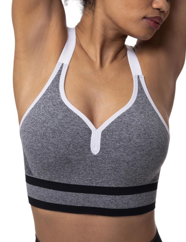 Dorina Stretch Sports Bra Grey