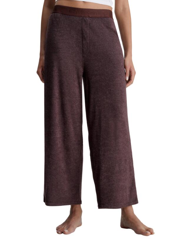  Calvin Klein Cosy Lounge Pyjama Pants Deep Mahogany