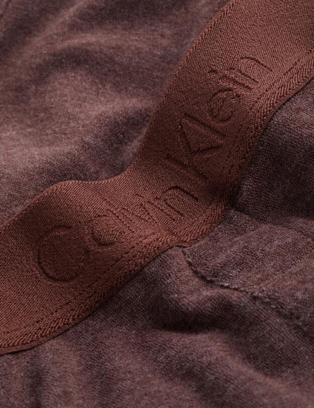  Calvin Klein Cosy Lounge Pyjama Pants Deep Mahogany